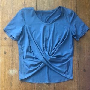 Lululemon Wrap Crop T Shirt